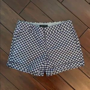 Printed banana republic shorts